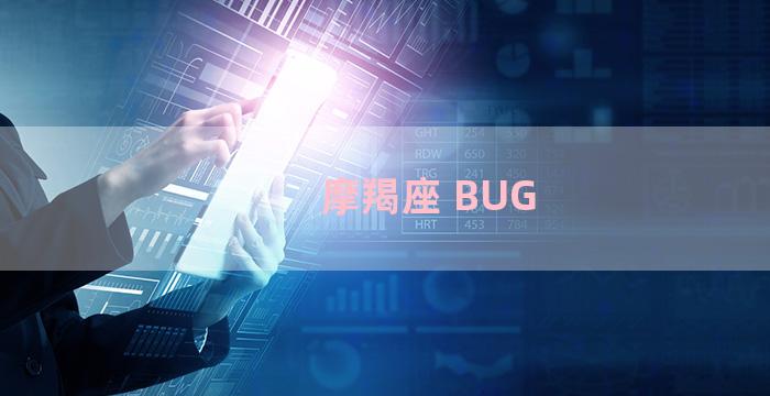 摩羯座 BUG